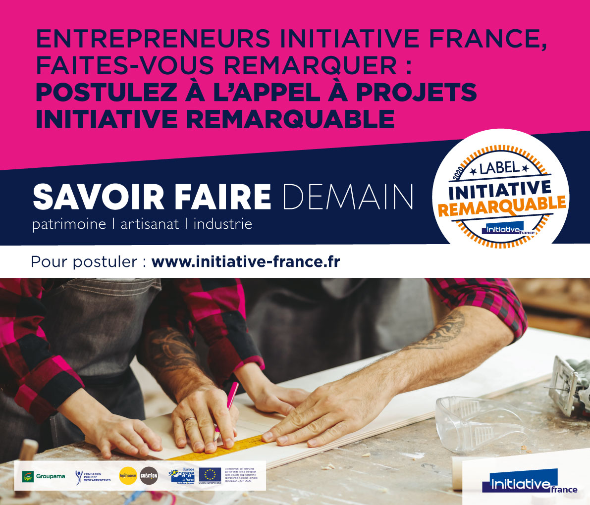 France Initiative, bénévoles